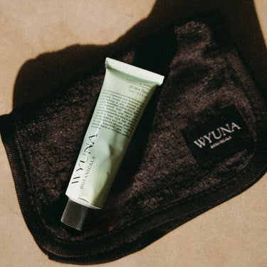 Wyuna Botanicals Face Cloth and Wild'n'Minty Cleansing Balm